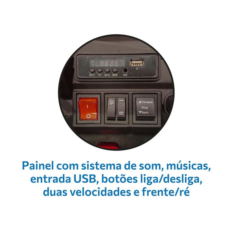 Mini-Veiculo-Eletrico---Big-Utv---Laranja---24V---Bandeirante-5