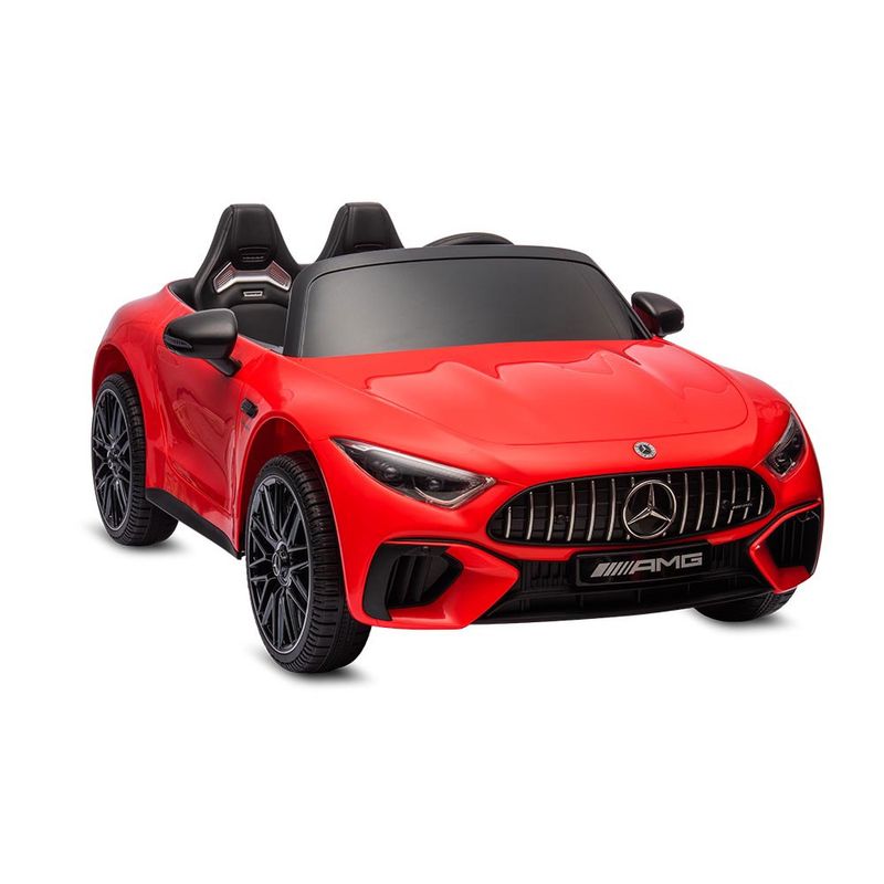 Mini-Veiculo-Eletrico---Mercedes-AMG---Vermelho---12V---Bandeirante-0