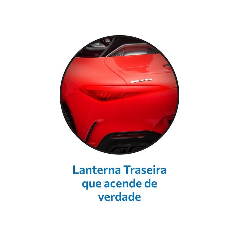Mini-Veiculo-Eletrico---Mercedes-AMG---Vermelho---12V---Bandeirante-2