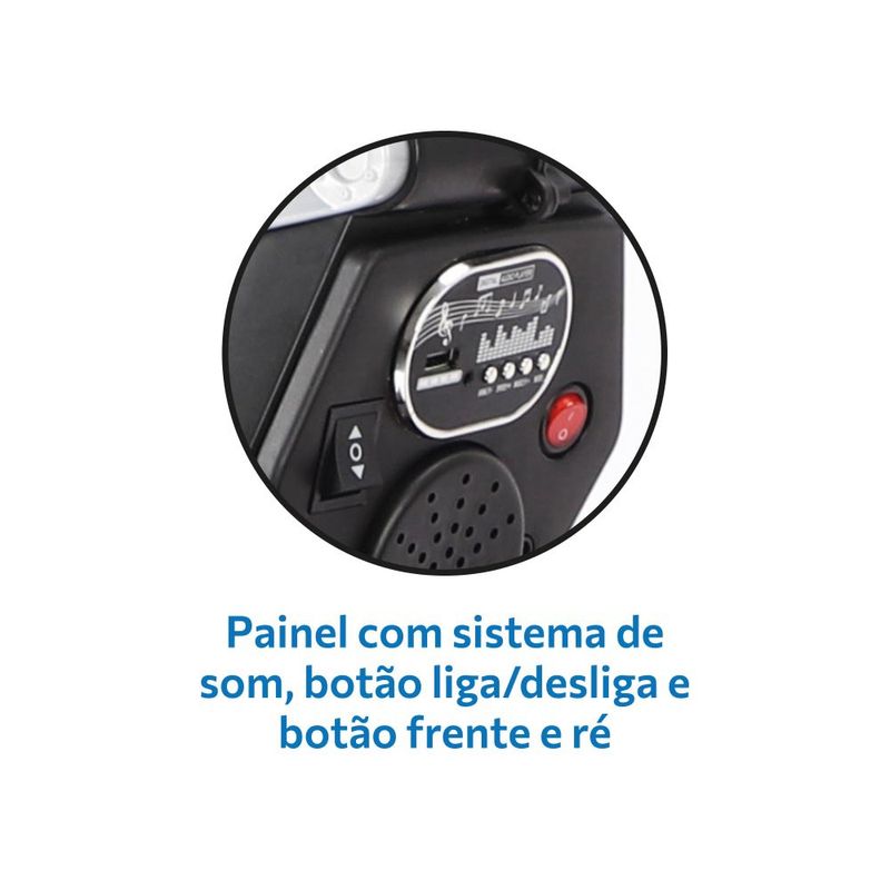 Mini-Veiculo-Eletrico---Scooter-Sport--Vermelho---12V---Bandeirante--1