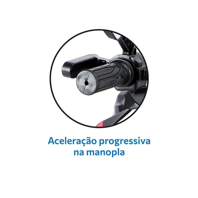 Mini-Veiculo-Eletrico---Scooter-Sport--Vermelho---12V---Bandeirante--3