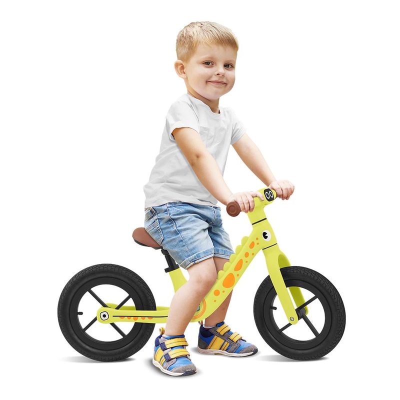 Bicicleta-de-Equilibrio---Dino---Pro---Amarela---Bandeirante-1