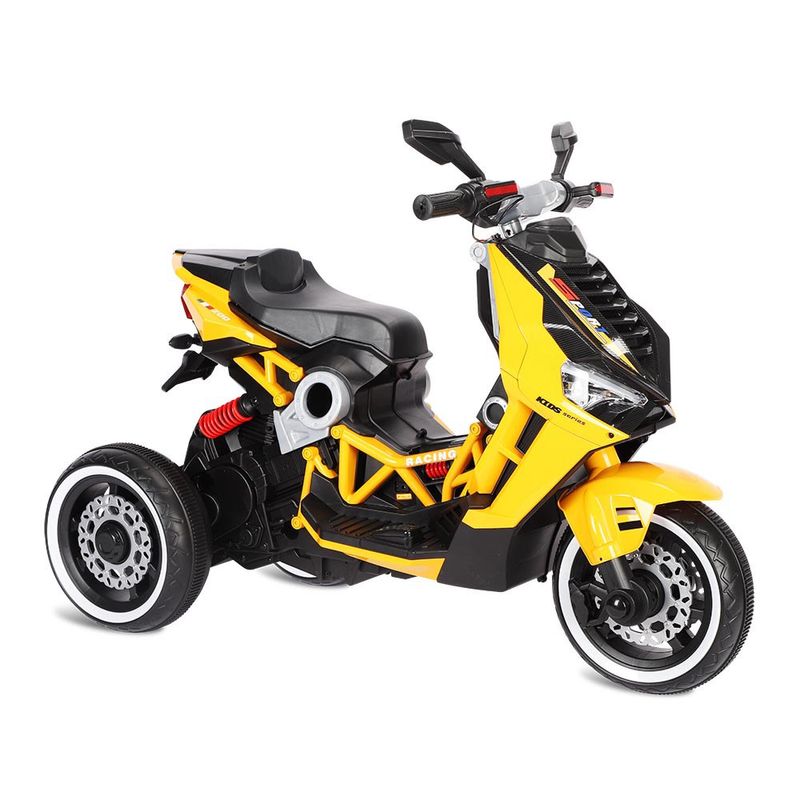 Mini-Veiculo-Eletrico---Scooter-Sport---Amarelo---12V---Bandeirante-0