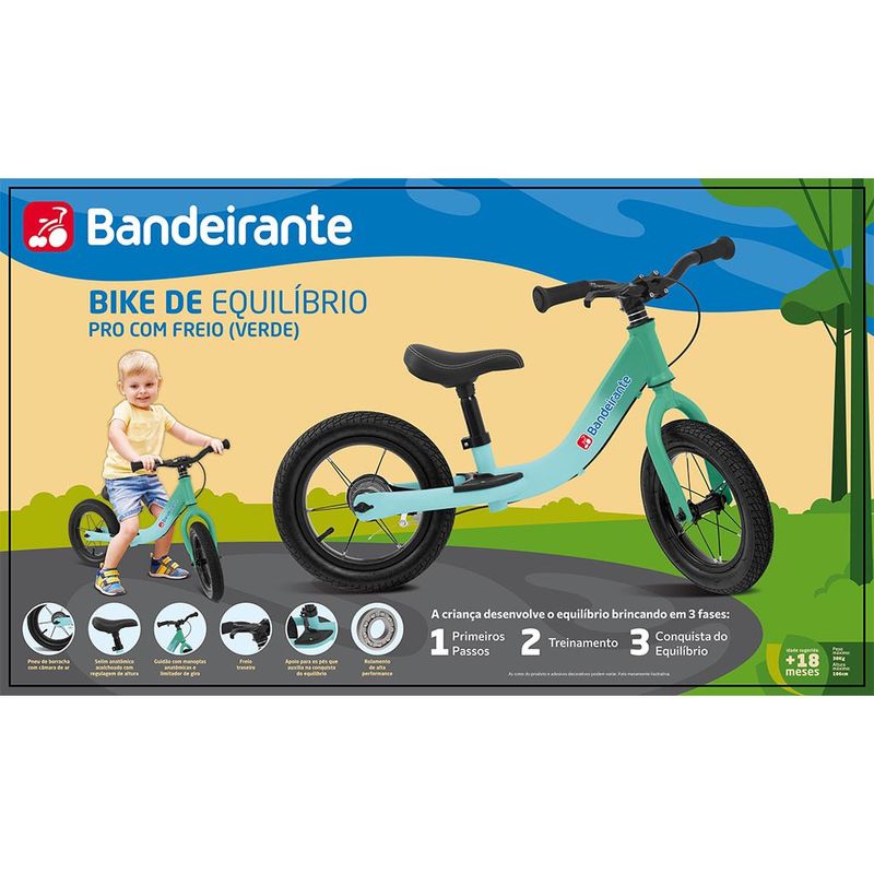 Bicicleta-De-Equilibrio---Pro---Com-Freio---Verde---Bandeirante-2