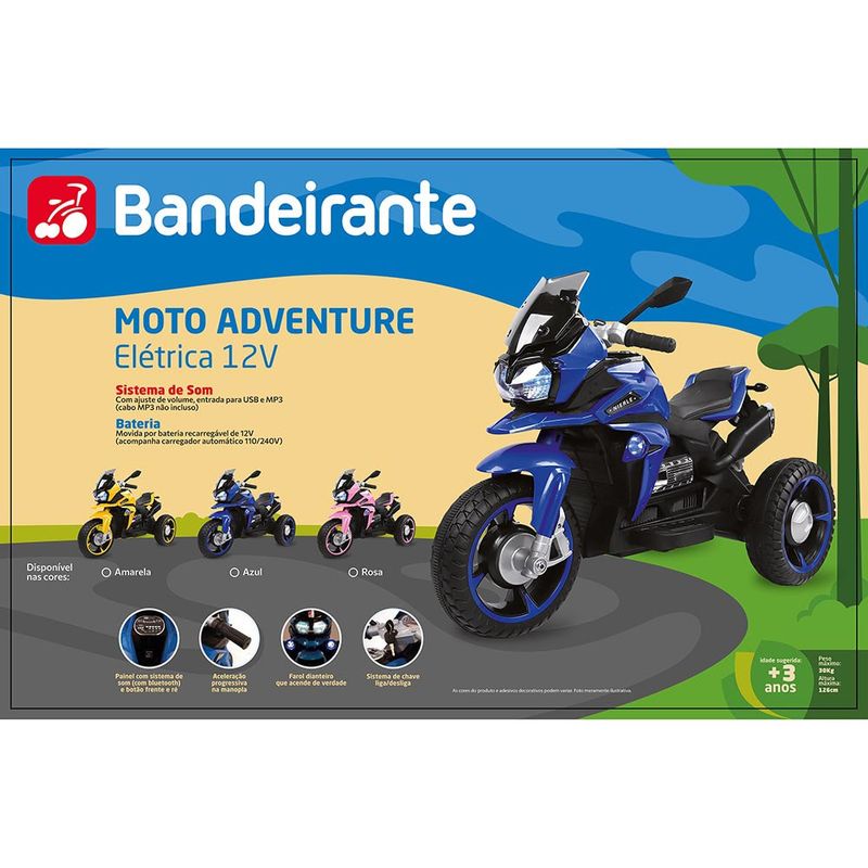 Moto-Eletrica---Adventure---12V---Amarela---Bandeirante--5
