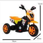 Mini-Veiculo-Eletrico-Infantil---Moto-Cross---6V---Bang-Toys---Laranja-3