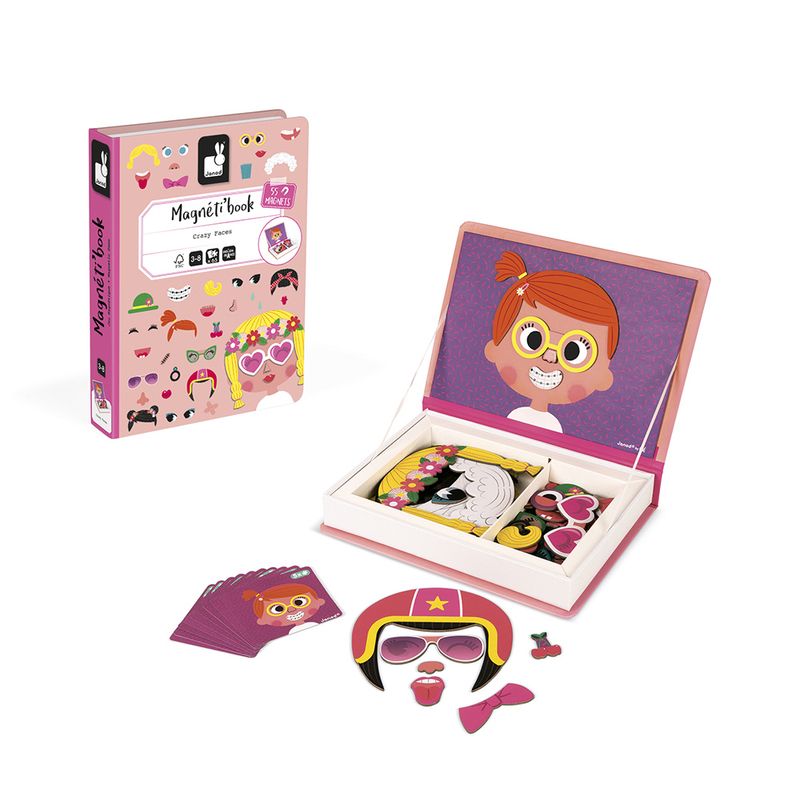 Livro-Magnetico-Infantil---Crazy-Faces---Janod-1