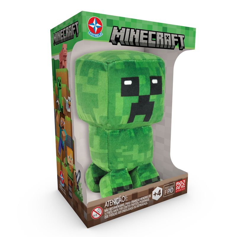 Pelucia---Creeper-Minecraft---Verde---Estrela-1
