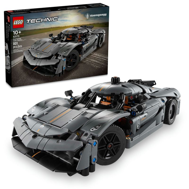 LEGO---Technic---Hipercarro-Koenigsegg-Jesko-Absolut---Cinza---42173-1