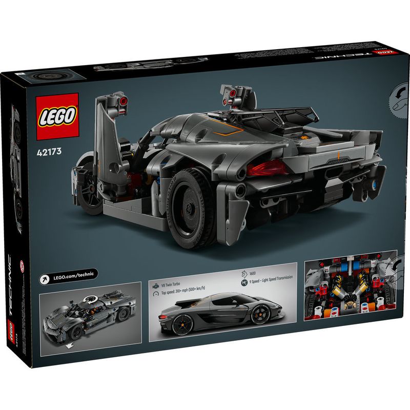 LEGO---Technic---Hipercarro-Koenigsegg-Jesko-Absolut---Cinza---42173-2