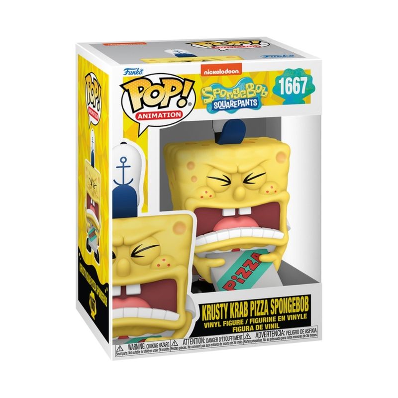 Boneco---Funko-Pop---Bob-Esponja-25-Anos---Bob-Esponja-Entregador-de-Pizza---Candide-2