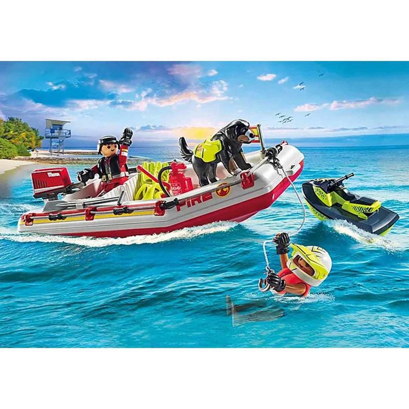 Playmobil---Bote-De-Salvamento-Com-Jet-Ski---Action-Heroes---Sunny-3