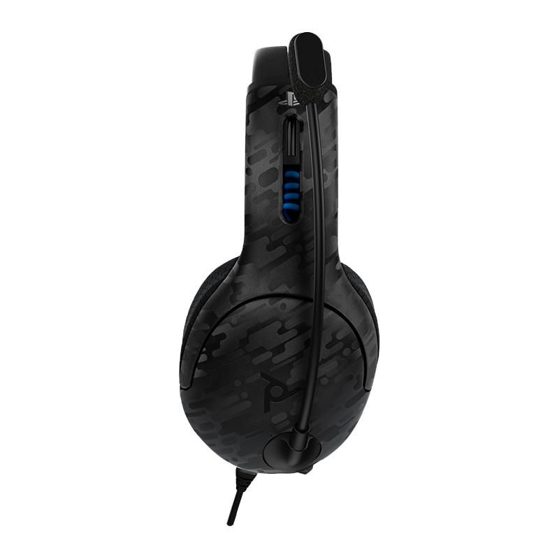 PDP LVL50 Wired Stereo Gaming Headset Black Camo com Fio PS4 e PS5 Encontre Brinquedos com os Melhores Precos PBKIDS Brinquedos
