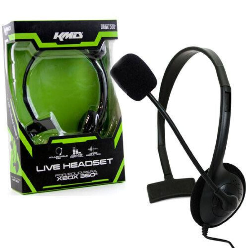 Xbox 360 wired headset discount