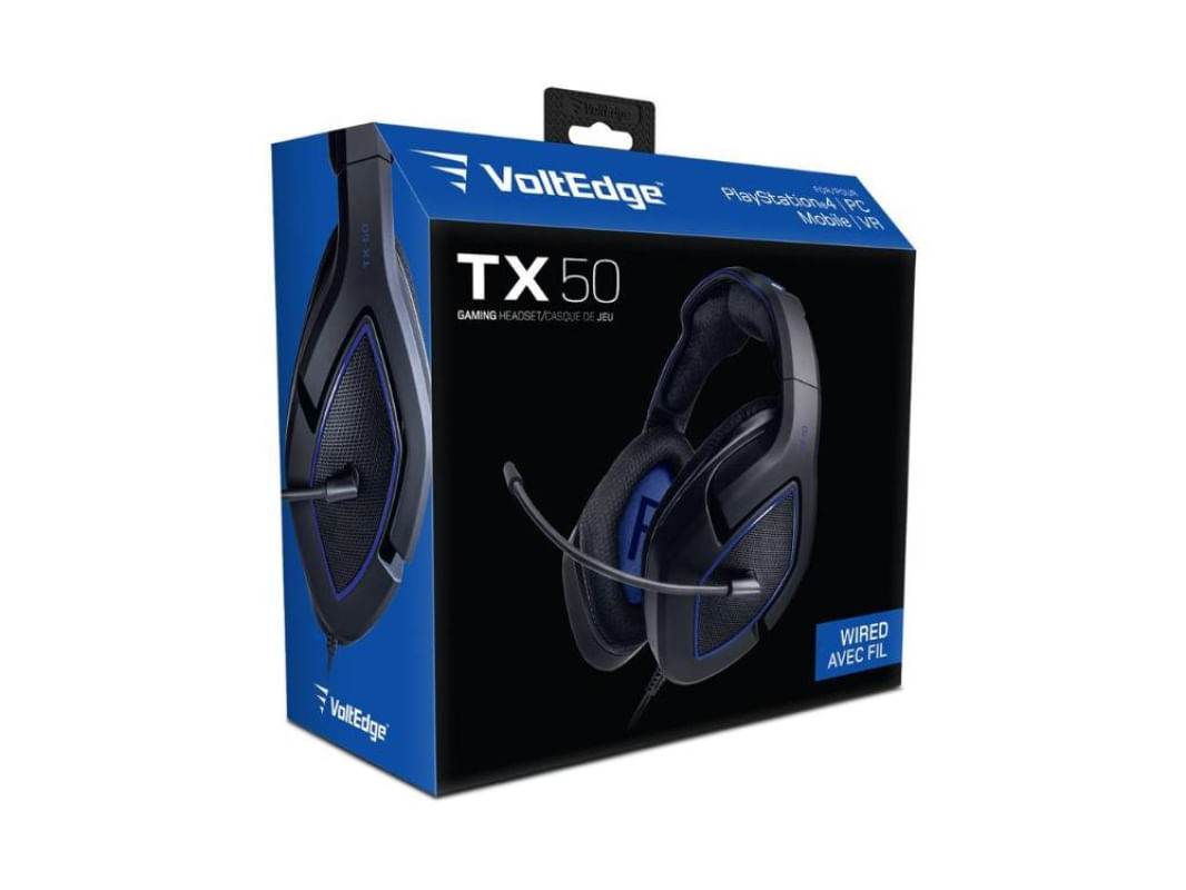 VoltEdge purchase TX50 Wired Headset Preto e