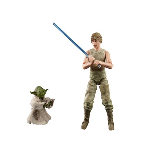 Conjunto de Figuras - Star Wars - 40º Aniversário - Luke Skywalker e Yoda - Hasbro