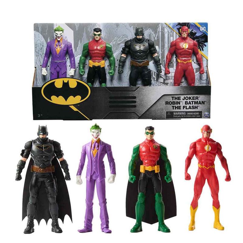 Conjunto-de-Figuras---DC-Comics---Batman---Sunny-1