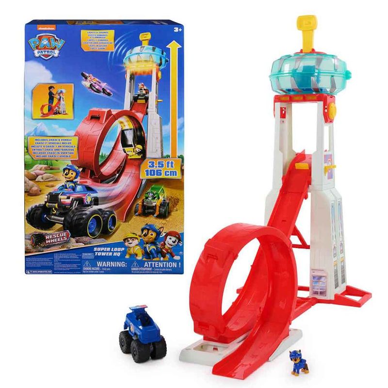 Playset---Torre-De-Vigilancia---Super-Looping---Patrulha-Canina---Rescue-Wheels---Sunny-0