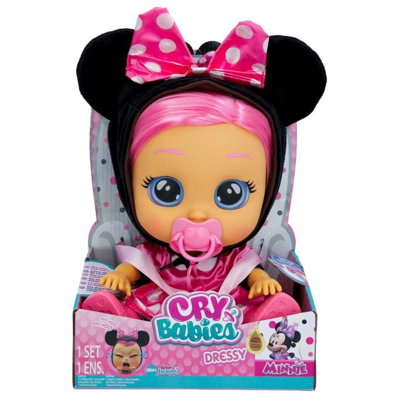 Boneca-Cry-Babies-Dressy---Minnie---Rosa---Multikids-0