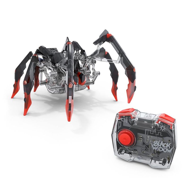 Figura-Eletronica-com-Controle-Remoto---Hexbug---Aranha-Viuva-Negra---Sunny-0