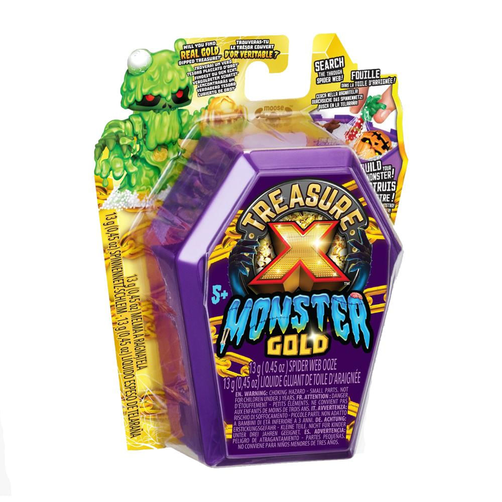 TREASURE X - MINI MONSTER GOLD - PBKIDS Brinquedos