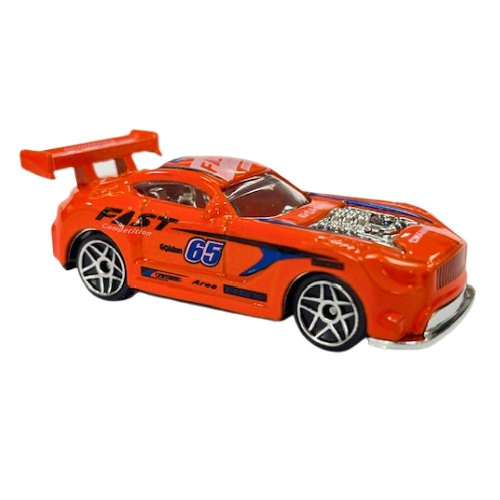 Mini Veículos Die Cast Garagem S.A. - Corrida Laranja - Ri Happy
