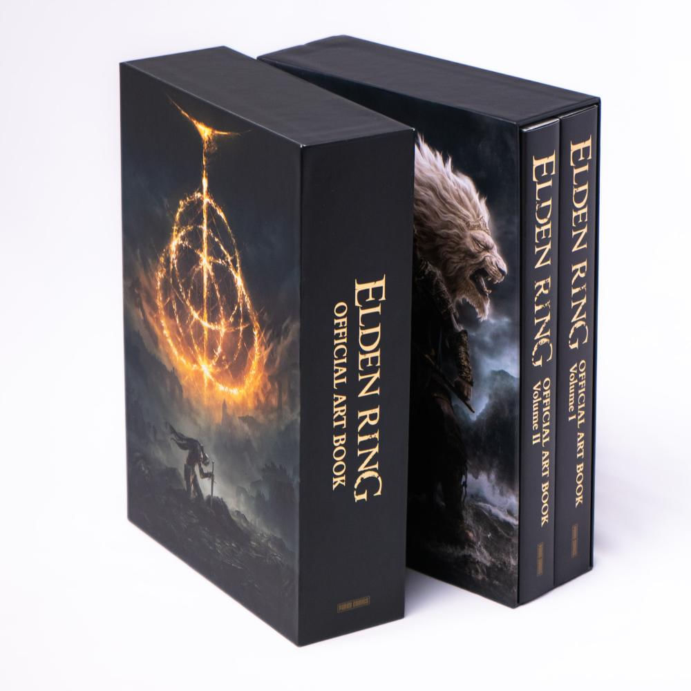 「ELDEN RING」 OFFICIAL ART BOOK DXパック Box Elden Ring Artbook Vols. 1 E 2 - Ri Happy