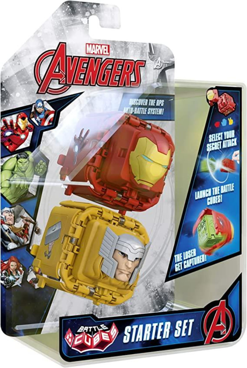 Battle Cubes Marvel Avengers Homem De Ferro Vs Thor Estrela Battle Cubes Marvel Avengers Homem De Ferro Vs Thor Estrela