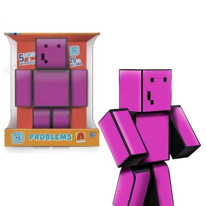 売れ筋新商品 25cm Melzinha Articulado Boneco Minecraft Algazarra - ぬいぐるみ