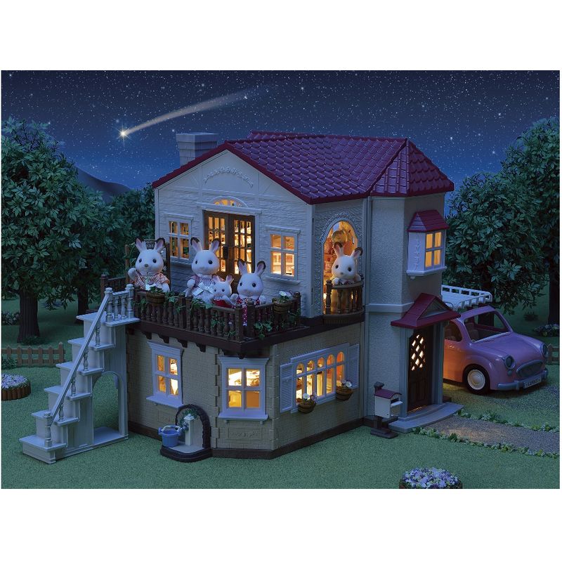 Playset---Sylvanian-Families---Casa-Telhado-Vermelho---Sotao-Secreto---Epoch-6