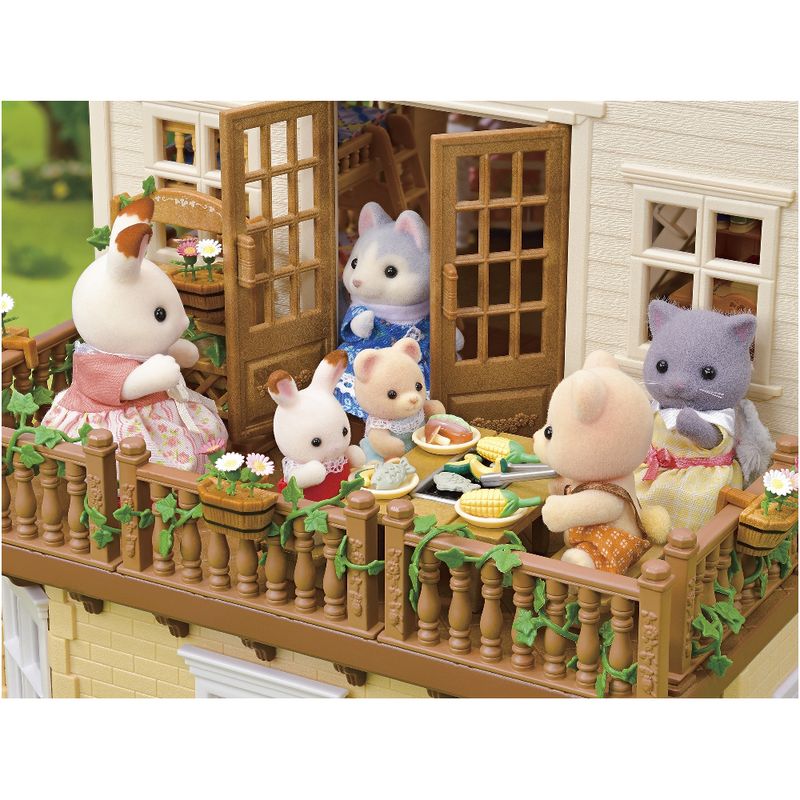 Playset---Sylvanian-Families---Casa-Telhado-Vermelho---Sotao-Secreto---Epoch-9