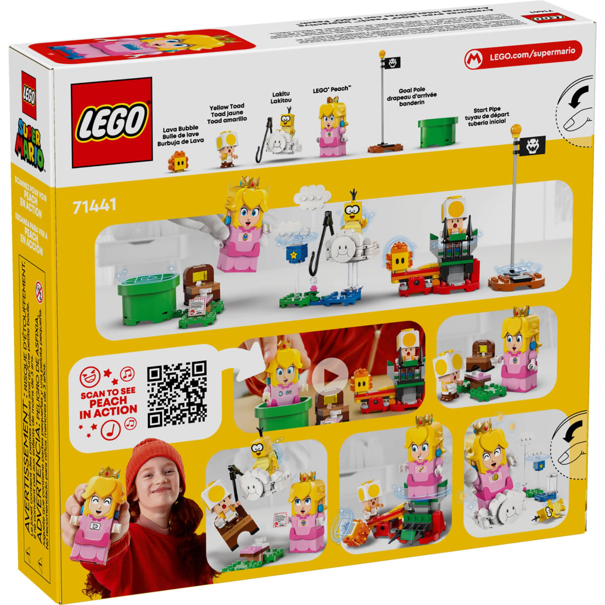 LEGO® Super Mario™ - Aventuras com LEGO® Peach™ interativo - Ri Happy