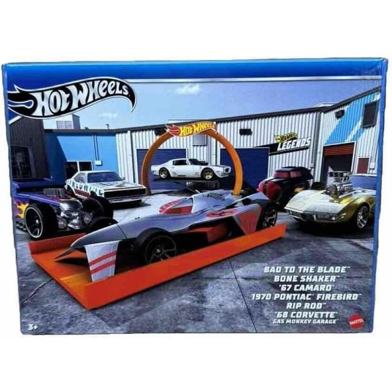 Hot Wheels Legends Multipacote com 6 Veiculos Lendarios Mattel