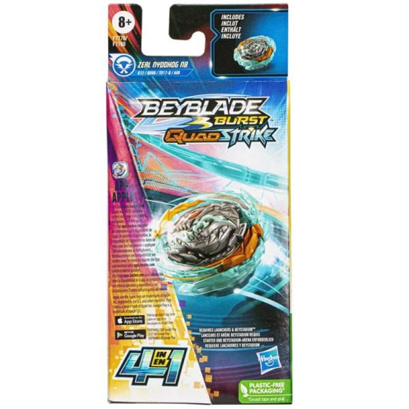 Beyblade BURST QS Zeal NYDDHOG Hasbro F7776 - Ri Happy