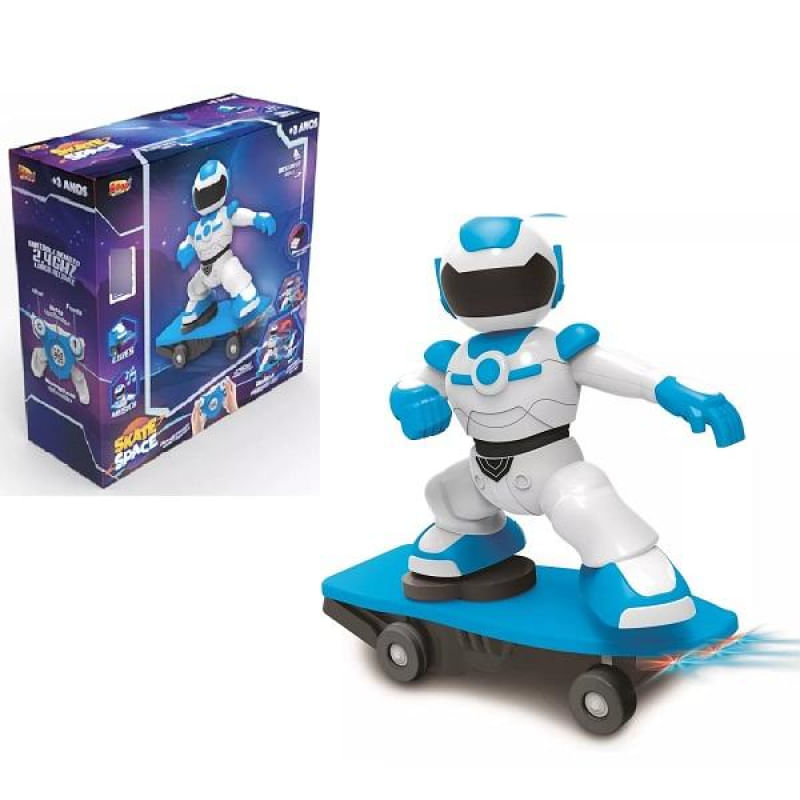 Robo Skate com Controle Manobras Radicais Zoop TOYS ZP01042 - Ri Happy
