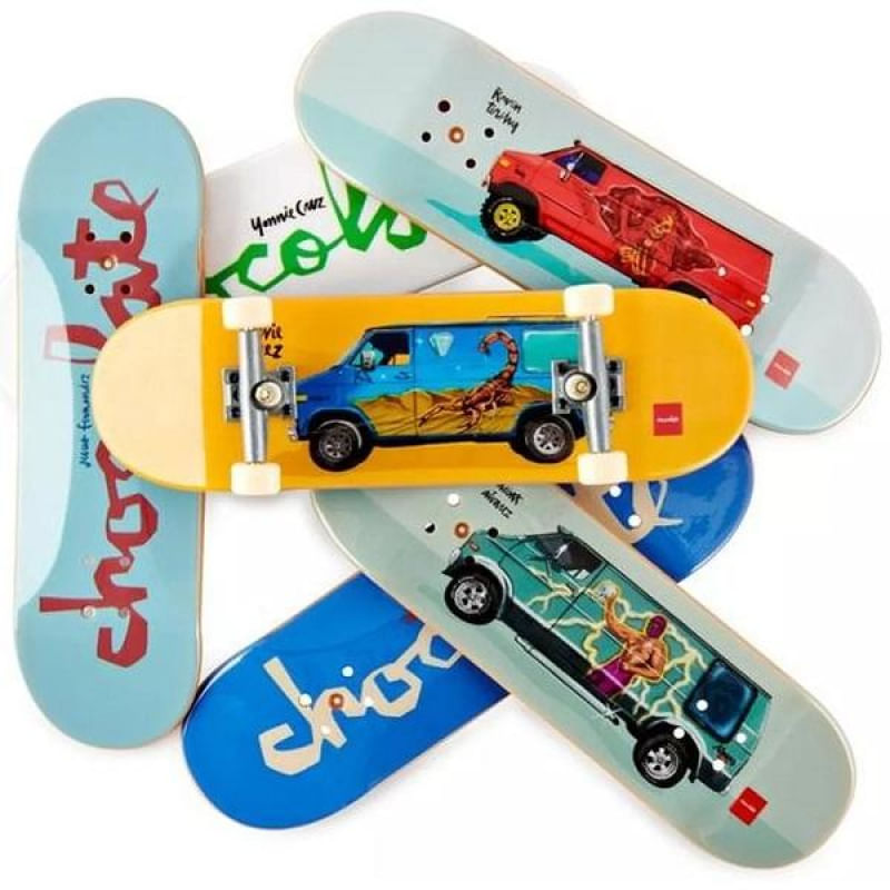 Tech DECK SK8SHOP PACK com 6 Skate Acessorios Chocolate SUNNY 2892