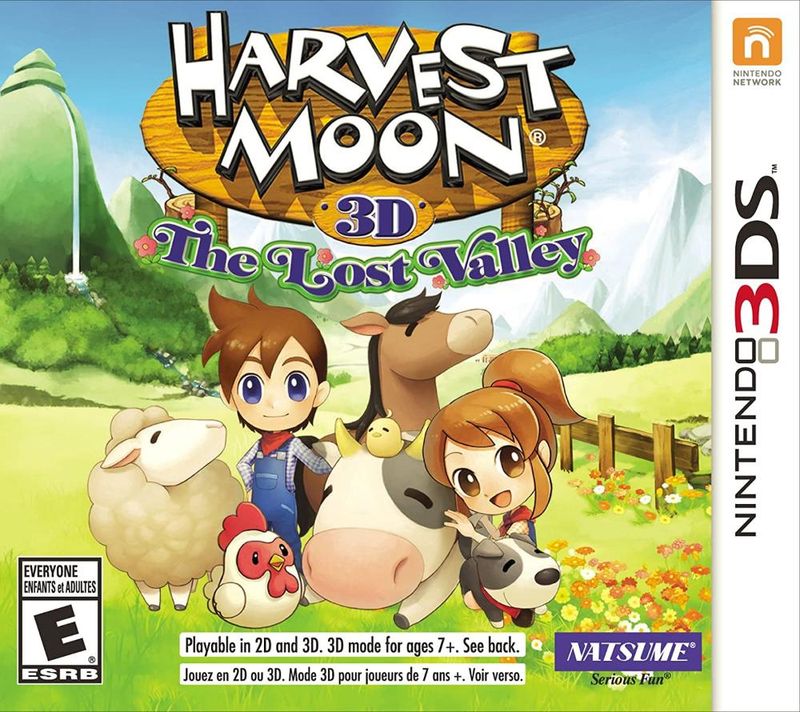 Jogo Harvest Moon 3D The Lost Valley 3ds