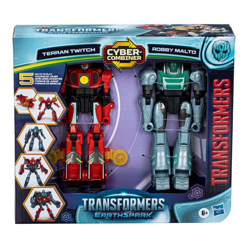 Figura-de-Acao---Transformers---EarthSpark-Cyber---Combiner-Terran-Twitch-e-Robby-Malto---Hasbro-3