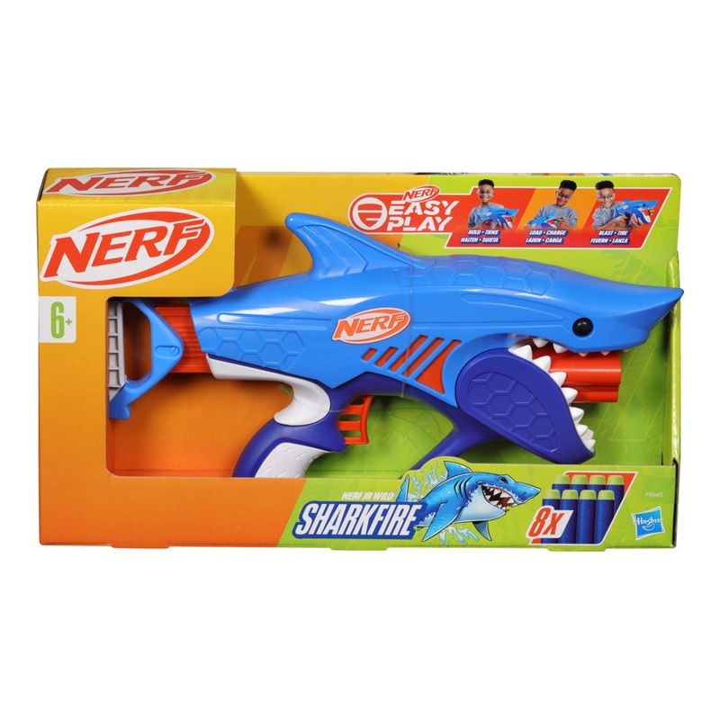 Lanca-Dardos---Nerf---Sharkfire---8-Dardos---Hasbro-1