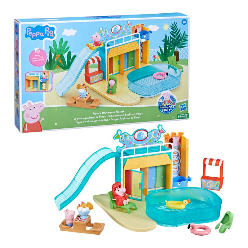 Mini-Playset---Peppa-Pig---Parque-Aquatico-da-Peppa---Hasbro-1