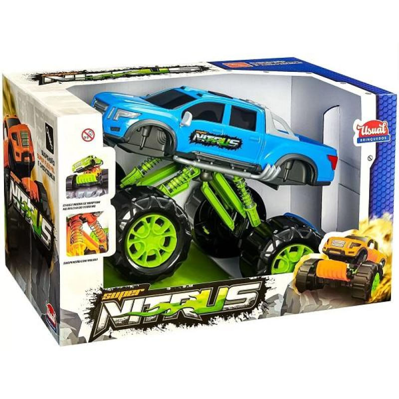 ミニカー DinkySupertoys 10tonArmyTruck622 Carro PICK UP Super Nitrus AZUL Usual Brinquedos 457 - Ri Happy