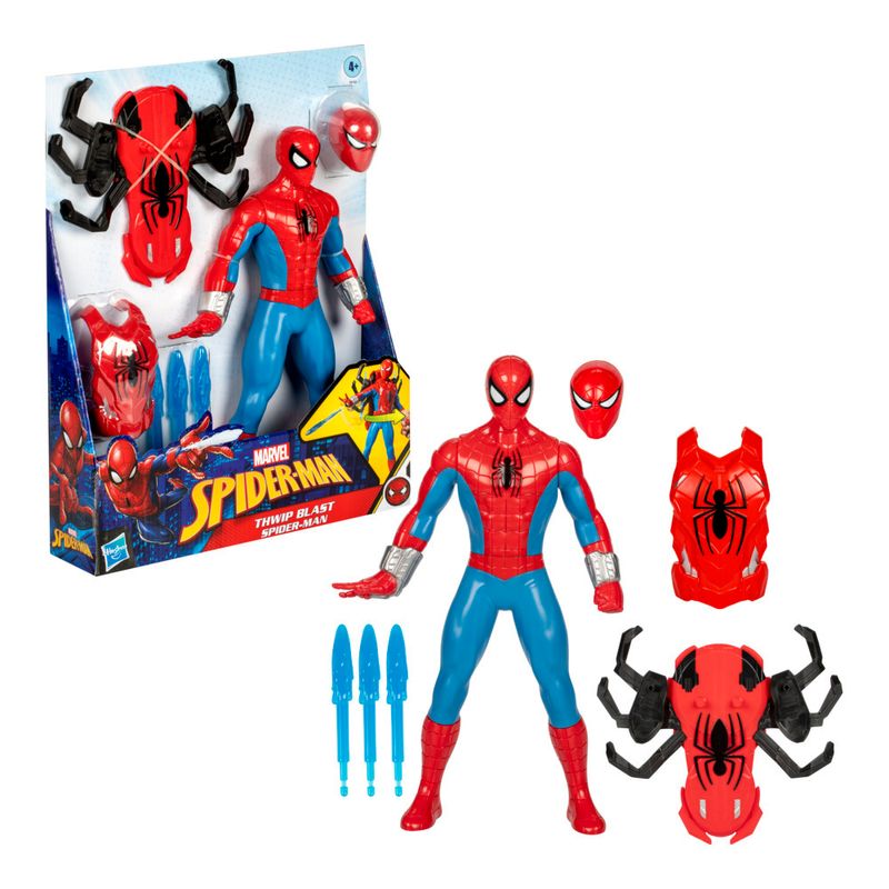 Figura-e-Lancador---Marvel---Homem-Aranha---Thwip-Blast---Hasbro-0