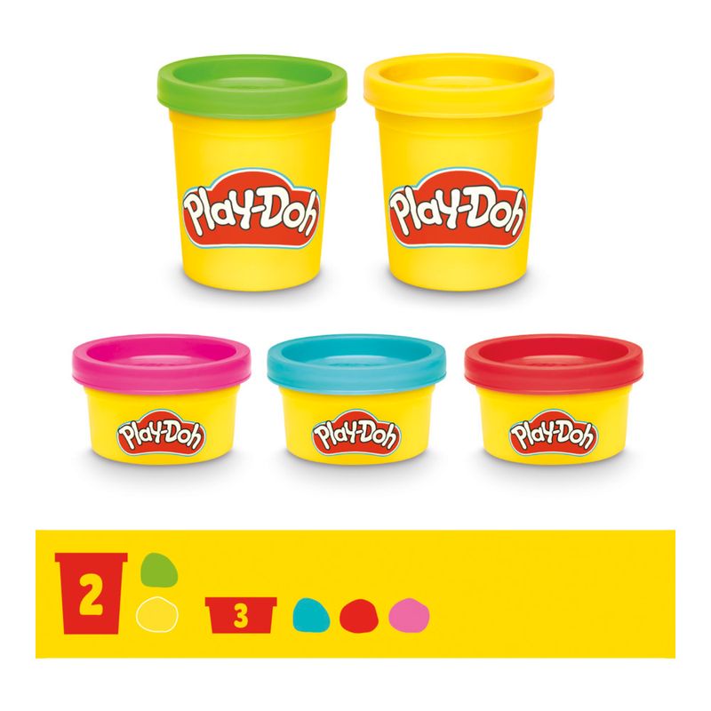 Conjunto-de-Massa-de-Modelar---Play-Doh---Smoothies-Coloridos---Playset---5-Potes---Hasbro-2