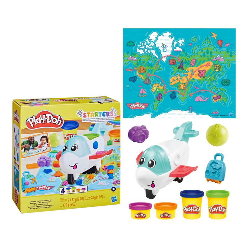 Massa-de-Modelar---Play-Doh---Starters-Kit-Inicial-Aviao-Explorador---Hasbro-0