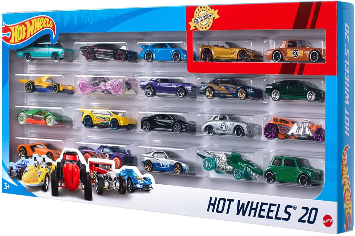 Hot Wheels ミニカー 20台セット　アクリルケースセット Hot Wheels ミニカー 20台セット アクリルケースセット Hot Wheels