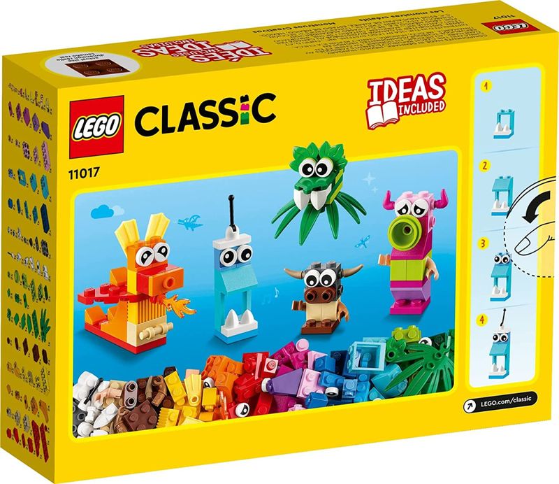 11017 Lego Classic - Monstros Criativos - Ri Happy