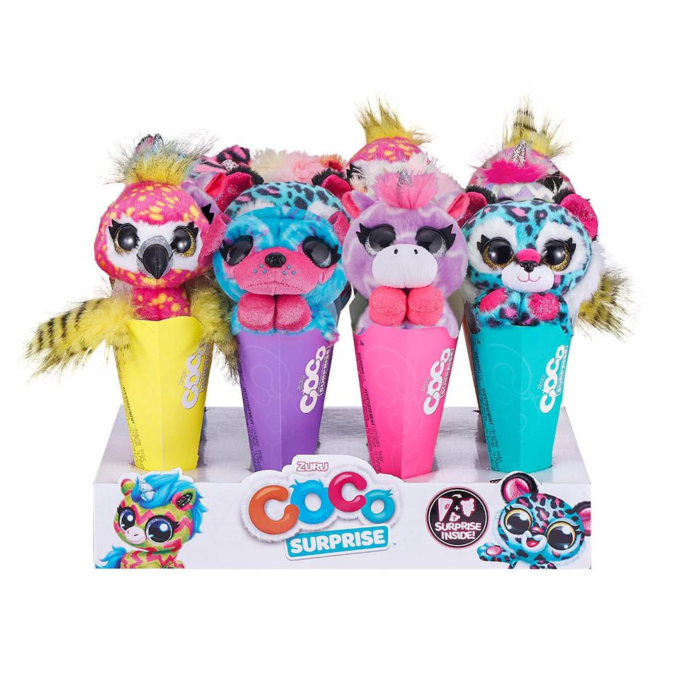 Kiki Cones Pelúcia no Cone Neon Ziggy - Fun Divirta-se - Ri Happy