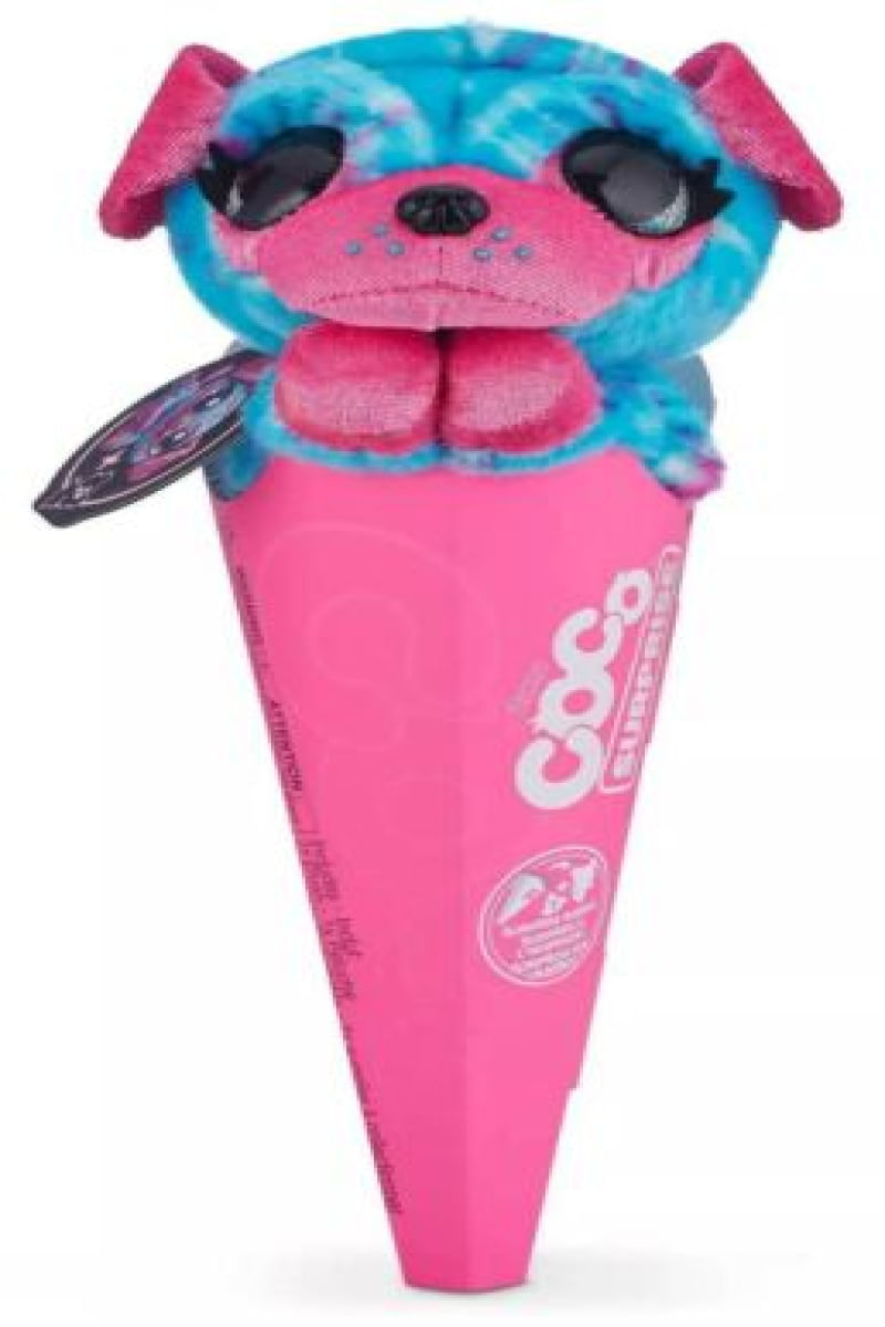 Kiki Surprise - Pelúcia No Cone Neon - Poppy - Fun - Ri Happy