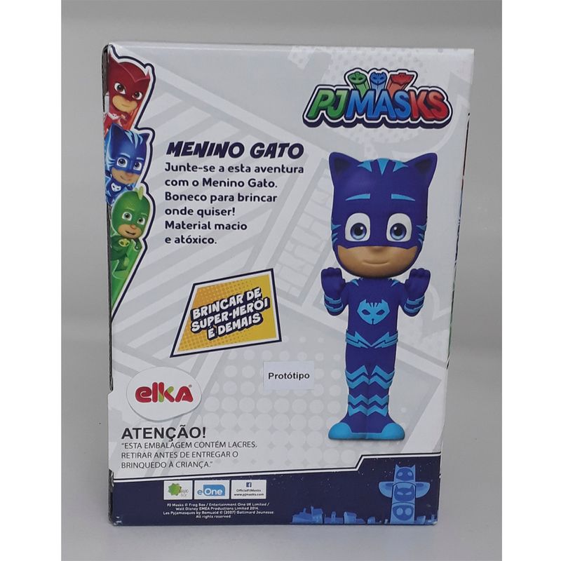 Boneco de Vinil Menino Gato PJ Masks - Bumerang Brinquedos