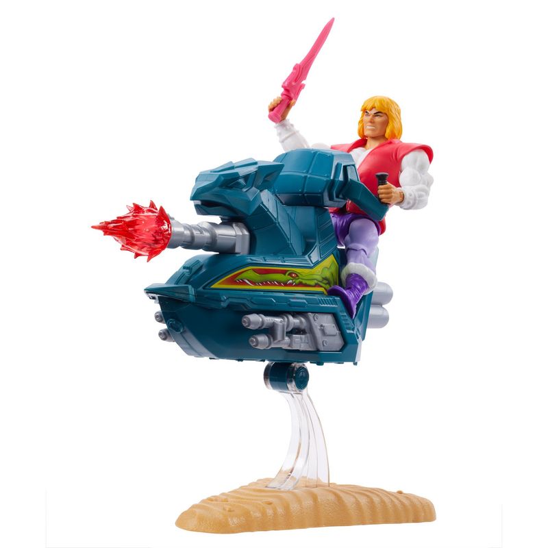 Figura-de-Acao---Mestres-do-Universo---Jet-Sled-e-Principe-Adam---Mattel-2